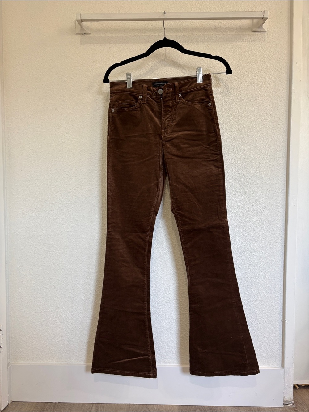 Banana Republic Brown Corduroy Flare Jeans